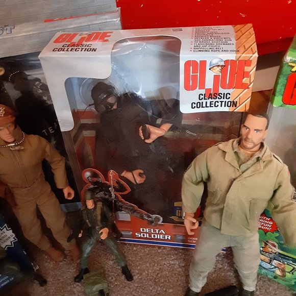 Lot of 8x GI joe 12' action figures and 4x 5' action figures - Picture 3 of 11